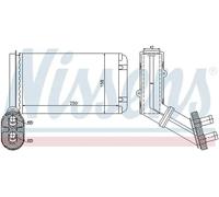 Heater Matrix 73972 Nissens Exchanger Interior 1072815 1528757 7204830 7291901