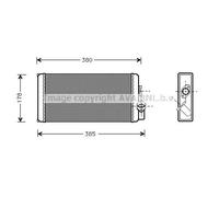 New Heat Exchanger, interior heating for MERCEDES-BENZ:B670,B668,B667
