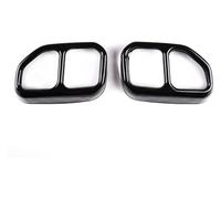 heater exhaust pipe For BMW For X3 For X4 G01 G02 2018-2022 Car Exhaust Pipe Cover Trim Stainless Steel End Pipes(1 2022)