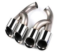 heater exhaust pipe For P&orsche 958 For Cayenne S 2015-2017 2 Pcs Car Exhaust Pipe Systems Nozzle Muffler Tip Tail(Polished)