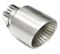 heater exhaust pipe For VW GTI MK7 For Golf 7 Nozzle 60MM 63mm Muffler Tip 1 Pcs Car Exhaust System Pipe End Pipes(Id60mmod89mm)