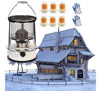 Heater for Indoor Portable Heating Camping Efficiently Oil Heater/4.6L/Red, Slzmnx, 6l/White,