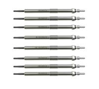 Heater Glow Pin Compatible With SsangYong For Actyon Sports For Kyron For Rexton Auxiliary Heater Glow Plugs Maintenance Kit 6641590001 A6641590001(8pcs)