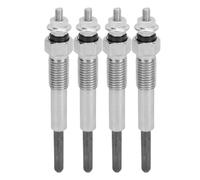 Heater Glow Plug 4Pcs Engine Glow Plug ISUZU C240 C190 C201 C221 4BA1 D500 4FA1 12V High Compatibility, Long Lasting Performance High Compatibility Glow Plug Removal Tool