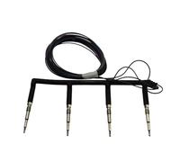 Heater Glow Plugs Compatible With Skoda For Octavia II 2004 2005 2006 2007 2008 2009 2010 2011 2012 2013 Glow Plug N10591608 Wiring Harness Kit(Wiring)(1Kit)