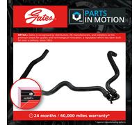 Heater Hose 883mm Pipe Length Fits PC Passenger Car Citroen Xsara GATES 02-1873
