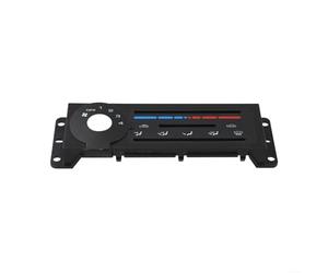 Heater HVAC Control Panel Interior Trim Black Plastic Compatible With for MAZDA Miata 1990-1997 NA01-61-C04A For Classic Car Restoration And Driving Comfort
