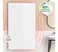 Heater Infrared Heating Panel Indoor Thermostat Radiant Wall Mount 600 W White