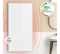 Heater Infrared Heating Panel Indoor Thermostat Space Wall Mount 720 W White