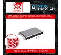 Heater Matrix 198004 Febi Exchanger Interior 64116934783 64116941991 64119123506