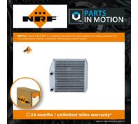 Heater Matrix fits VAUXHALL CORSAVAN E 1.2 1.3D 2014 on Exchanger Interior NRF
