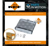 Heater Matrix fits BMW 316 E46 1.6 1.8 1.9 98 to 06 Exchanger Interior NRF New