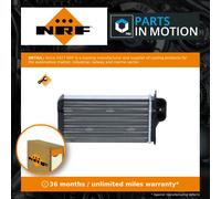 Heater Matrix fits CITROEN C2 JM, JM VTS 1.6 03 to 10 Exchanger Interior NRF New