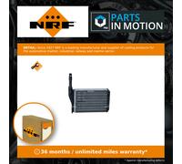 Heater core Mechanically jointed cooling fins 54245 NRF for RENAULT AVANTIME