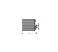 Heat Exchanger OLA6355 AVA Exchanger Interior 1618260 77363732 93171801