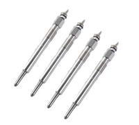 Heater plug Glow plug Compatible With Isuzu 4HF1 4HE1 4BG1 4BC2 NKR NPR 4.3L Engine 4pcs 24V Heater Glow Plug 18970337610 Excavator Accessories Replacement