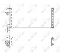 HEATER RADIATOR HEAT EXCHANGER NRF OE QUALITY REPLACEMENT 53543