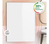 Heater Space Infrared Heating Panel Indoor Thermostat Wall Mount 960 W White
