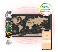 Heater Space Infrared Heating Panel Thermostat Wall Mount 120x60 cm 700 W Map