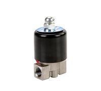 Heater Valve Thermostat 1/8" 1/4" Normally Closed/Open Stainless Steel Solenoid Valve Car Engine Heater Control Valves
