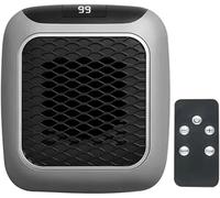 Heatflash Heater, Ceramic Wall Heater Plug In,800W Mini Portable Heating Fan, Thermostat 12H, Rapid Heating In 30 Seconds, Ptc Ceramic Heat Element, Quiet & Space Heater for Home