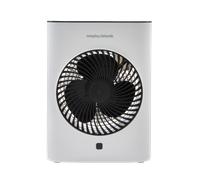 Morphy Richards HeatFlux 2kw Upright Fan Heater, Remote Control, 20m2, Anti-Freeze, Adjustable Thermostat, Timer, Touch LED Display, Low Noise, Auto Switch Off, Overheat Protection, White, 825200