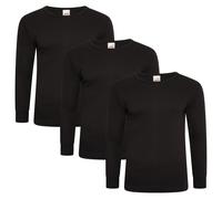 Heatforce Mens 3 Pack Thermal Long / Short Sleeve Tops T Shirt Underwear S-5XL