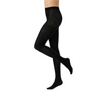HeatGuard Ladies Thermal Tights - Opaque Winter Tights Size Medium Black