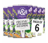 Heath & Heather • Organic After Dinner Seed Supreme 6 x 20 Boxes • 120 Bags