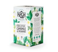 Heath & Heather Organic Camomile & Spearmint 20 Tea Bags