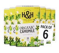 Heath & Heather • Organic Camomile Tea • 6 x 20 Boxes