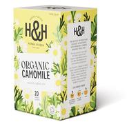 Heath & Heather - Organic Camomile Tea • Gentle Floral Infusion • Naturally Caffeine-Free • Vegan • Soothing & Calming Wellness Tea • 20 Tea Bags