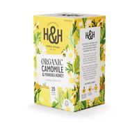 Heath & Heather Organic Camomile with Manuka Honey 20 Tea Bags