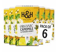 Heath & Heather • Organic Camomile with Manuka Honey 6 x 20 Boxes