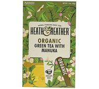 Heath & Heather Organic Green Tea & Manuka 20bags (12 pack)
