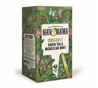 Heath & Heather Organic Green Tea & Mint - 20 Teabags