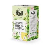 Heath & Heather Organic Green Tea with Manuka 20 Tea Bags