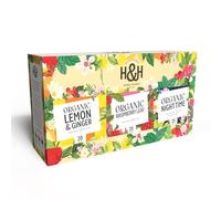Heath & Heather Organic Herbal Tea Gift Set - "Mum To Be" - Maternity/Baby Shower/Pregnancy Gift. Raspberry Leaf Tea, Lemon & Ginger and Night Time Herbal Tea Bags- 3 x 20 pack Selection Box