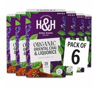 Heath & Heather • Organic Oriental Chai & Liquorice Tea • 6 x 20 Boxes