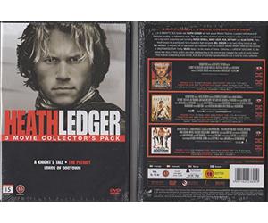 Heath Ledger 3 Movie Collection - Nordic Import - A Knight's Tale, The Patriot, Lords Of Dogtown