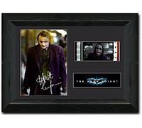 Heath Ledger 35 mm Film Cell New Stunning display Signed Joker The Dark Knight Batman