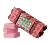 Heathcote & Ivory Bath Fizzers 3X 50g, Bath Cracker, Softening Bath Soak, Festive Fragrance, Lavender, Sandalwood, Vegan and Cruelty Free, Travel Size, Beauty Gift for Her, Christmas Stocking Filler