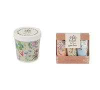 Heathcote & Ivory Body Scrub Exfoliator 350g, Foaming Sugar+Heathcote & Ivory Hand Cream 3x 30 ml, In The Garden Collection