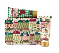 Heathcote & Ivory Body Wash and Cream x2 100ml in Reusable Tin, Moisturiser, Shea Butter, Vitamin E, Travel Size, Vegan and Cruelty Free, Beauty Gift For Her, Christmas Stocking Filler