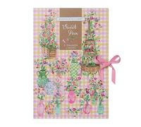 Heathcote & Ivory Fragranced Drawer Liners x 5, Sweet Pea Fragrance, For Wardrobes, Kitchen and Bedroom, Gift For Home Lovers, Vegan and Cruelty Friendly, Reusable Folder