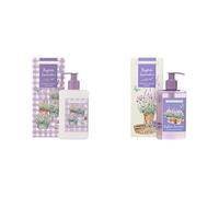 Heathcote & Ivory Hand and Body Lotion 250ml, Lavender Essential Oil+Heathcote & Ivory Hand and Body Wash 250ml, infused with Lavender Essential Oil and Argan Oil