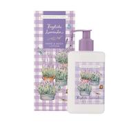 Heathcote & Ivory Hand and Body Lotion 250ml, Lavender Essential Oil, Shea Butter, Argan Oil, Relaxing Fragrance, Post Shower, Beauty Gift For Her, Travel Size, Vegan and Cruelty Free