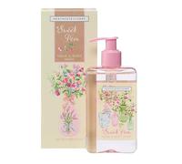 Heathcote & Ivory Hand and Body Wash 250ml, Moisturiser, Sweet Pea Scent, Shea Butter, Moisture Locking Glycerin, Travel Size, Vegan and Cruelty Friendly, Beauty Guft For Her