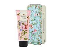 Heathcote & Ivory Hand Cream 100ml In Embossed Tin | Shea Butter Hand Moisturiser, Orange Blossom and Honey Crea, Travel Size, Vegan and Cruelty Friendly, Gift For Her