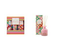 Heathcote & Ivory Hand Cream 3 x 30 ml, Cloud Nine Collection+Heathcote & Ivory Reed Diffuser 120ml,Citrus Scent, Home Fragrance
